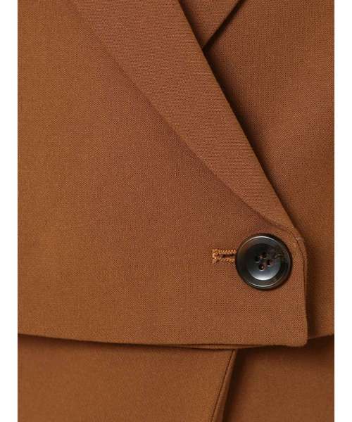 dazzlin（ダズリン）の「コンパクトショートジャケット（テーラードジャケット・レディース・その他1/キャメル/ブラック・FREE）」の5枚目の写真