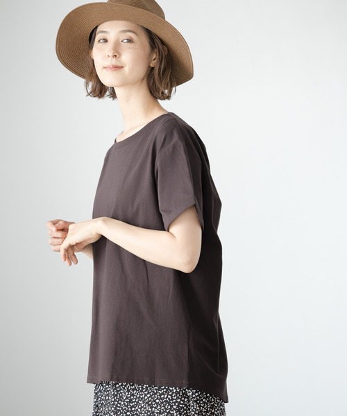 LEPSIM(レプシィム)の「バックツイストサマミエプルオーバー 891210(Tシャツ/カットソー・レディース・オフホワイト/ブラック/ダークブラウン/ミント・FREE)」の11枚目の写真