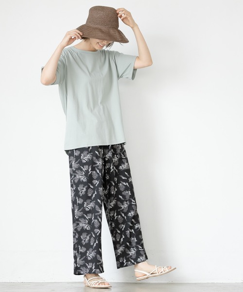 LEPSIM(レプシィム)の「バックツイストサマミエプルオーバー 891210(Tシャツ/カットソー・レディース・オフホワイト/ブラック/ダークブラウン/ミント・FREE)」の16枚目の写真