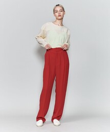 6 | ＜6(ROKU)＞GEORGETTE TUCK PANTS 2/パンツ(その他パンツ)