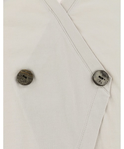 アリシアスタンBack Crossed Button Tank Top ホワイト ALEXIA STAM（アリシアスタン） タンクトップ ノースリーブ Back