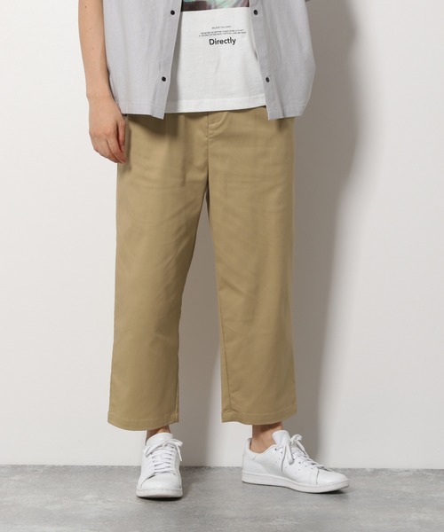 LAKOLE（ラコレ）の「リラックスワイドチノパンツ / LAKOLE（チノパンツ・メンズ・アイボリー/ブラウン/ブラック/ベージュ・LARGE/MEDIUM）」の4枚目の写真