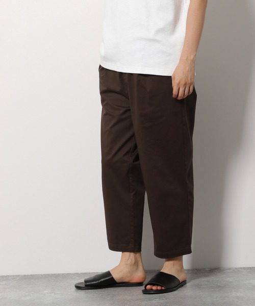 LAKOLE（ラコレ）の「リラックスワイドチノパンツ / LAKOLE（チノパンツ・メンズ・アイボリー/ブラウン/ブラック/ベージュ・LARGE/MEDIUM）」の3枚目の写真