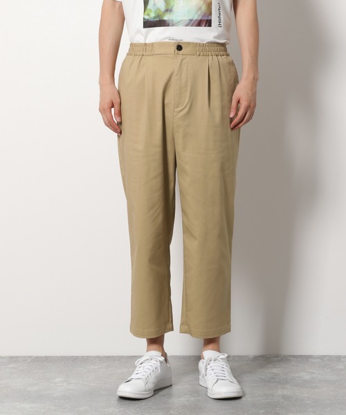 LAKOLE（ラコレ）の「リラックスワイドチノパンツ / LAKOLE（チノパンツ・メンズ・アイボリー/ブラウン/ブラック/ベージュ・LARGE/MEDIUM）」の10枚目の写真