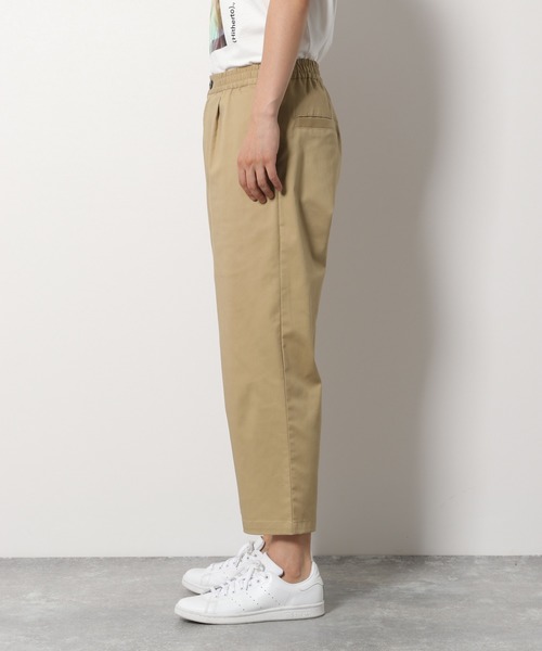 LAKOLE（ラコレ）の「リラックスワイドチノパンツ / LAKOLE（チノパンツ・メンズ・アイボリー/ブラウン/ブラック/ベージュ・LARGE/MEDIUM）」の11枚目の写真