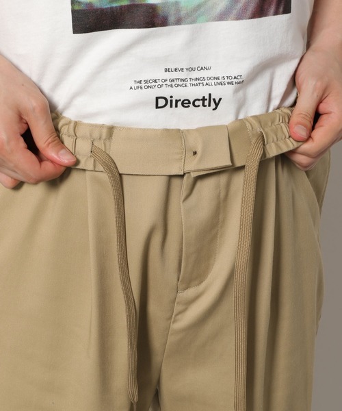 LAKOLE（ラコレ）の「リラックスワイドチノパンツ / LAKOLE（チノパンツ・メンズ・アイボリー/ブラウン/ブラック/ベージュ・LARGE/MEDIUM）」の14枚目の写真