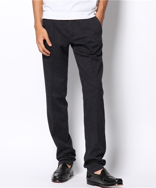 MEN'S BIGI（メンズビギ）の「ジャージーテーパードスラックス/オンオフ兼用（スラックス・メンズ・グレー/ブラウン/ネイビー・LL/MEDIUM/SMALL/LARGE）」の3枚目の写真