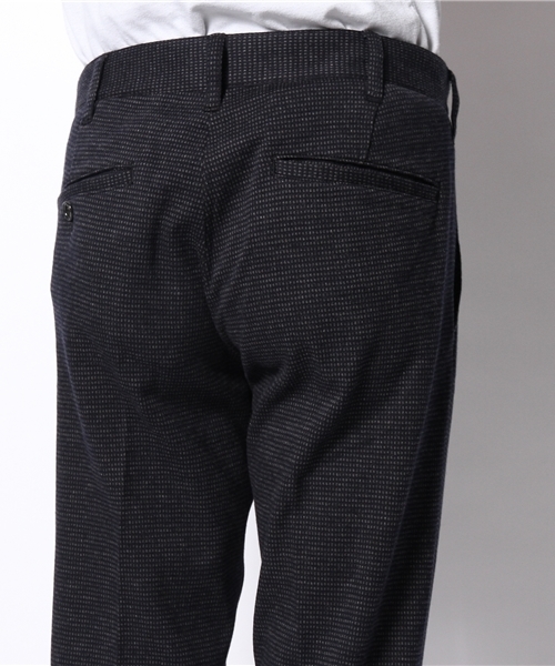 MEN'S BIGI（メンズビギ）の「ジャージーテーパードスラックス/オンオフ兼用（スラックス・メンズ・グレー/ブラウン/ネイビー・LL/MEDIUM/SMALL/LARGE）」の9枚目の写真