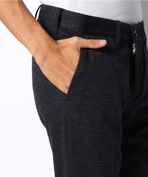 MEN'S BIGI（メンズビギ）の「ジャージーテーパードスラックス/オンオフ兼用（スラックス・メンズ・グレー/ブラウン/ネイビー・LL/MEDIUM/SMALL/LARGE）」の10枚目の写真