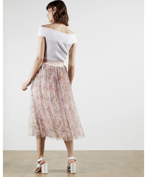 Ted Baker（テッドベーカー）の「BALETT フラワー x ピンク x フレアー 