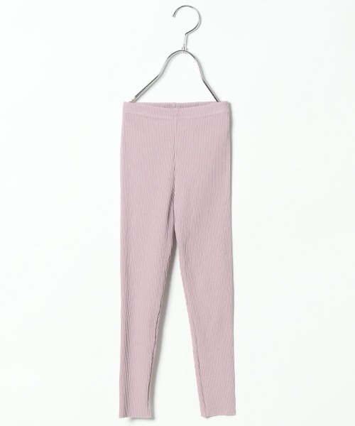 GLOBAL WORK（グローバルワーク）の「【キッズ】スソフリーカットリブパンツ/893363（その他パンツ・キッズ・イエロー/グレー/ブラック/スカイブルー/ベージュ/ミント/ライトベージュ/ピンク系その他/グレー系その他4/ライトブルー/ライトパープル・120cm/130cm/140cm/110cm/100cm/160cm/150cm）」の9枚目の写真