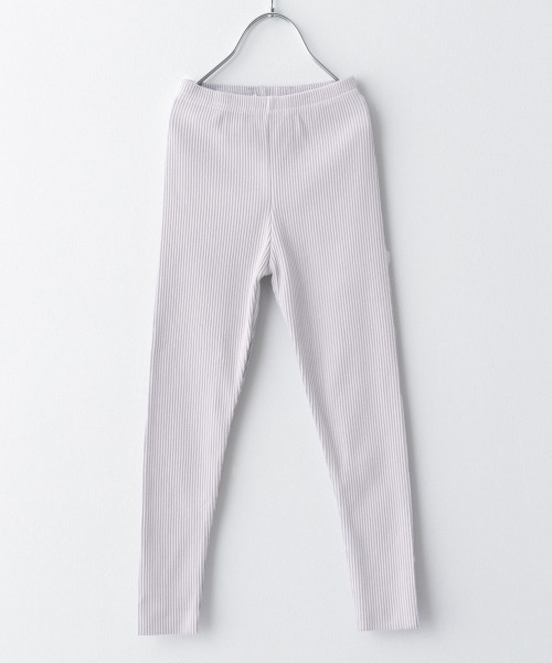 GLOBAL WORK（グローバルワーク）の「【キッズ】スソフリーカットリブパンツ/893363（その他パンツ・キッズ・イエロー/グレー/ブラック/スカイブルー/ベージュ/ミント/ライトベージュ/ピンク系その他/グレー系その他4/ライトブルー/ライトパープル・120cm/130cm/140cm/110cm/100cm/160cm/150cm）」の7枚目の写真