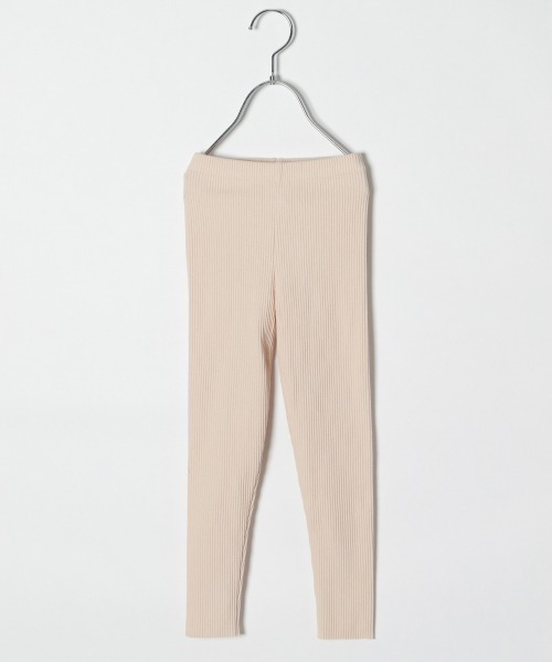 GLOBAL WORK（グローバルワーク）の「【キッズ】スソフリーカットリブパンツ/893363（その他パンツ・キッズ・イエロー/グレー/ブラック/スカイブルー/ベージュ/ミント/ライトベージュ/ピンク系その他/グレー系その他4/ライトブルー/ライトパープル・120cm/130cm/140cm/110cm/100cm/160cm/150cm）」の14枚目の写真