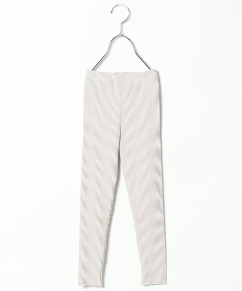 GLOBAL WORK（グローバルワーク）の「【キッズ】スソフリーカットリブパンツ/893363（その他パンツ・キッズ・イエロー/グレー/ブラック/スカイブルー/ベージュ/ミント/ライトベージュ/ピンク系その他/グレー系その他4/ライトブルー/ライトパープル・120cm/130cm/140cm/110cm/100cm/160cm/150cm）」の22枚目の写真