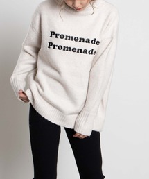 WEGO | WEGO/ロゴシシュウタートルセーター(ニット/セーター)