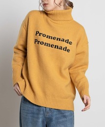 WEGO | WEGO/ロゴシシュウタートルセーター(ニット/セーター)