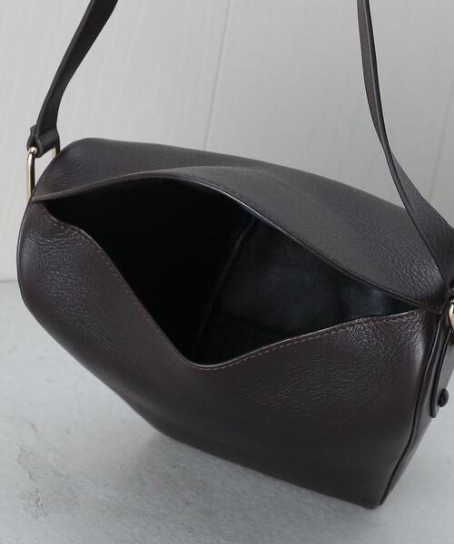 Lemaire ダークブラウン ショルダーバッグ　M LEMAIRE クロワッサン ショルダーバッグ M | ブラウン | FARFETCH JP