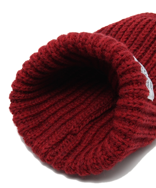 SHIPS JET BLUE（シップスジェットブルー）の「HIGHLAND2000(ハイランド2000): ウール ボブキャップ（ニットキャップ/ビーニー・メンズ・ブラック/ワイン/チャコールグレー/オリーブ/ホワイト/ネイビー・ONE SIZE）」の9枚目の写真