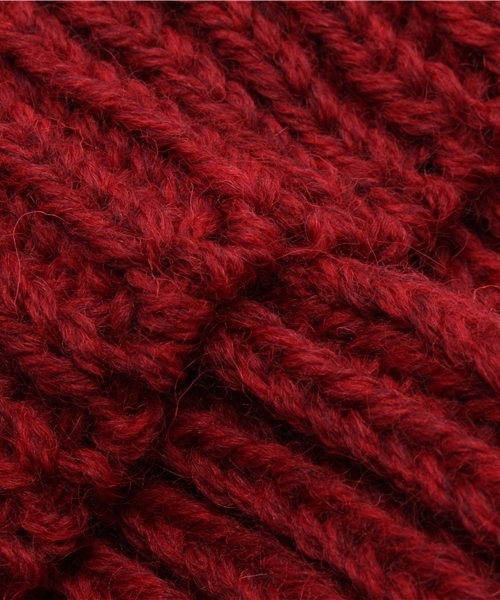 SHIPS JET BLUE（シップスジェットブルー）の「HIGHLAND2000(ハイランド2000): ウール ボブキャップ（ニットキャップ/ビーニー・メンズ・ブラック/ワイン/チャコールグレー/オリーブ/ホワイト/ネイビー・ONE SIZE）」の10枚目の写真