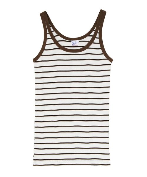 セール Miller ボーダータンクトップ Tシャツ カットソー Lagunamoon ラグナムーン のファッション通販 Zozotown
