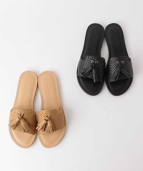 THE STATION STORE（ザ ステーション ストア）の「＜San Diego＞ L カタオシタッセル サンダル（サンダル・レディース・ブラック/マスタード・38/36/37）」の8枚目の写真