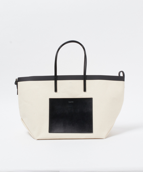Tiara（ティアラ）の「【YAHKI】CANVAS（大）（トートバッグ・レディース・ブラック/ブラウン・FREE）」の2枚目の写真