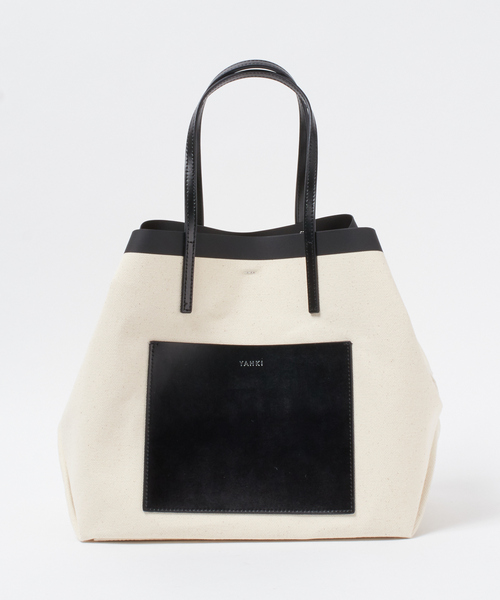Tiara（ティアラ）の「【YAHKI】CANVAS（大）（トートバッグ・レディース・ブラック/ブラウン・FREE）」の5枚目の写真