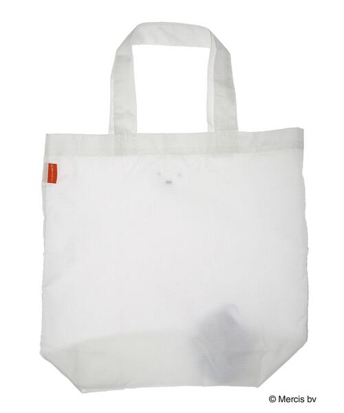 Green　Parks（グリーンパークス）の「■miffy パッカブルエコバッグ（エコバッグ/サブバッグ・レディース・ホワイト/ブラック・FREE）」の9枚目の写真