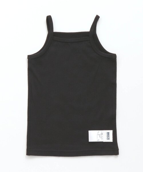 BREEZE(ブリーズ)の「フライスキャミソール(キャミソール・キッズ・その他2/ラベンダー/ブラック/ピンク・140/120/100)」の1枚目の写真