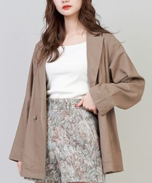 SPINNS | リネン素材 テーラードジャケット(テーラードジャケット)