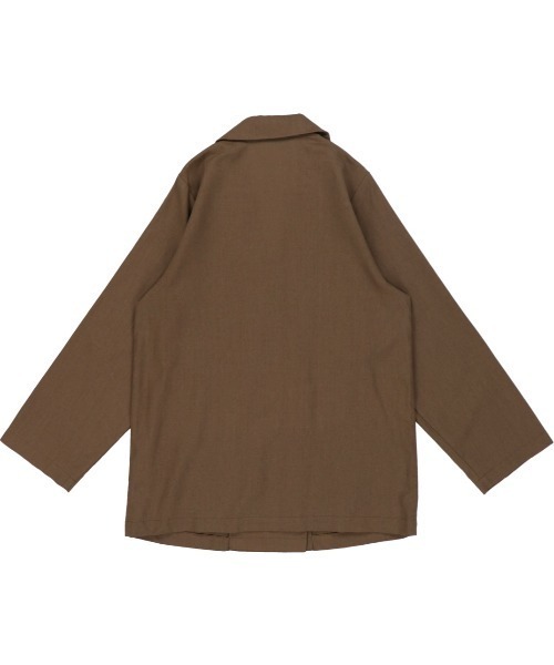 SPINNS(スピンズ)の「リネン素材 テーラードジャケット(テーラードジャケット・レディース・ベージュ/モカ/ライトグリーン/その他・ONESIZE)」の8枚目の写真