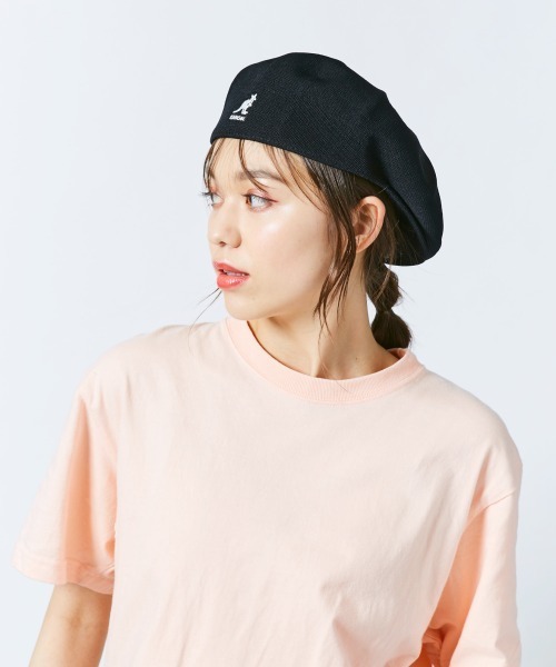 KANGOL（カンゴール）の「KANGOL/カンゴール/SMU TROPIC GALAXY（ハンチング/ベレー帽・レディース・ブラック系その他/ブラック/タン/レッド・SMALL/MEDIUM/LARGE/X-LARGE）」の7枚目の写真