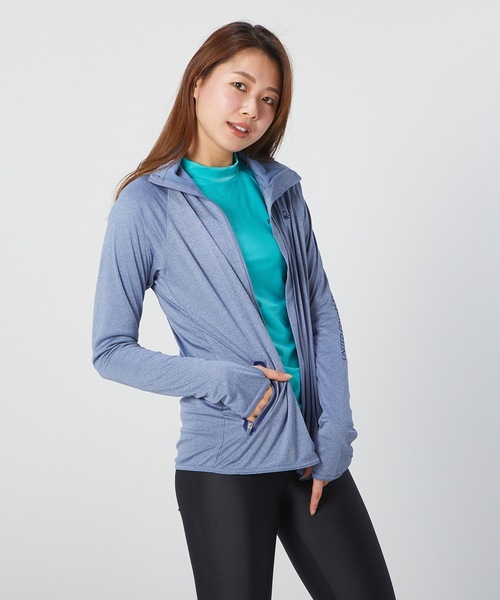 BENETTON (UNITED COLORS OF BENETTON)(ベネトンユナイテッドカラーズオブベネトン)の「【BENETTON / ベネトン】レディースラッシュガード / 水陸両用 フィットネス ジム アウトドア マリンレジャー UPF50+(ラッシュガード・レディース・ホワイト/ブラック/ネイビー/ピンク/杢グレー/ブルー系その他・MEDIUM/LARGE/X-LARGE/SMALL)」の6枚目の写真