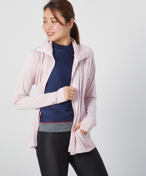 BENETTON (UNITED COLORS OF BENETTON)(ベネトンユナイテッドカラーズオブベネトン)の「【BENETTON / ベネトン】レディースラッシュガード / 水陸両用 フィットネス ジム アウトドア マリンレジャー UPF50+(ラッシュガード・レディース・ホワイト/ブラック/ネイビー/ピンク/杢グレー/ブルー系その他・MEDIUM/LARGE/X-LARGE/SMALL)」の9枚目の写真