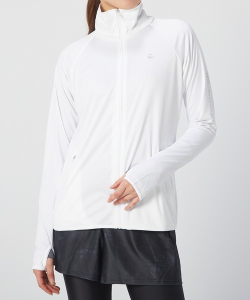 BENETTON (UNITED COLORS OF BENETTON)(ベネトンユナイテッドカラーズオブベネトン)の「【BENETTON / ベネトン】レディースラッシュガード / 水陸両用 フィットネス ジム アウトドア マリンレジャー UPF50+(ラッシュガード・レディース・ホワイト/ブラック/ネイビー/ピンク/杢グレー/ブルー系その他・MEDIUM/LARGE/X-LARGE/SMALL)」の21枚目の写真