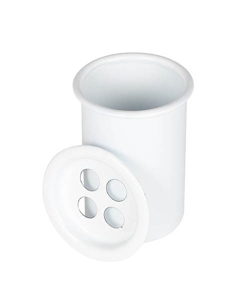 DULTON（ダルトン）の「ENAMELED TOOTHBRUSH HOLDER /エナメル トゥースブラシ ホルダー（オーラルケア/歯磨きグッズ・メンズ・ホワイト・FREE）」の5枚目の写真