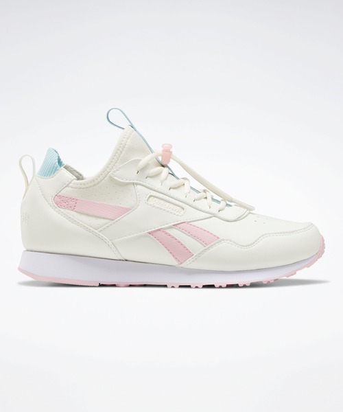 Reebok(リーボック)の「ロイヤル グライド AC / Royal Glide AC(スニーカー・レディース・ホワイト×ホワイト/ホワイト×ピンク・22.5cm/23.5cm/24.5cm/25.5cm/26.5cm/27.5cm/23.0cm/24.0cm/25.0cm/26.0cm/27.0cm/28.0cm/22.0cm)」の1枚目の写真