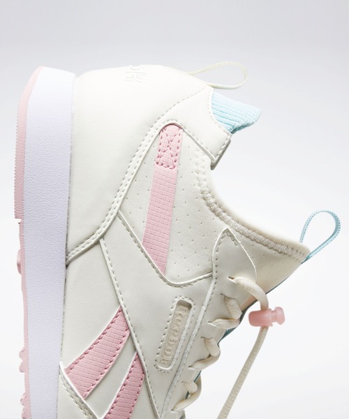 Reebok(リーボック)の「ロイヤル グライド AC / Royal Glide AC(スニーカー・レディース・ホワイト×ホワイト/ホワイト×ピンク・22.5cm/23.5cm/24.5cm/25.5cm/26.5cm/27.5cm/23.0cm/24.0cm/25.0cm/26.0cm/27.0cm/28.0cm/22.0cm)」の9枚目の写真