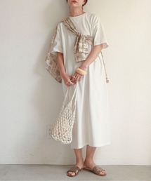 【抗菌加工】ヘビーウェイトCOTTON Teeワンピース