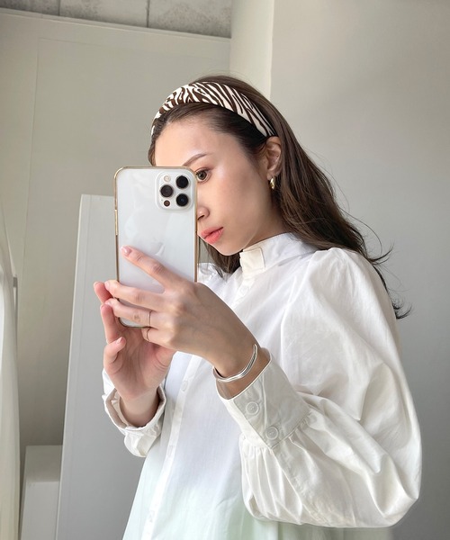 SANSeLF（サンセルフ）の「【SANSeLF】 motif hair band  sana14s21（カチューシャ・レディース・ブラック/ブラウン/アイボリー/ブラウン系その他・FREE）」の9枚目の写真