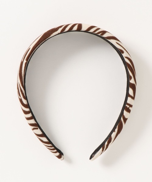 SANSeLF（サンセルフ）の「【SANSeLF】 motif hair band  sana14s21（カチューシャ・レディース・ブラック/ブラウン/アイボリー/ブラウン系その他・FREE）」の16枚目の写真