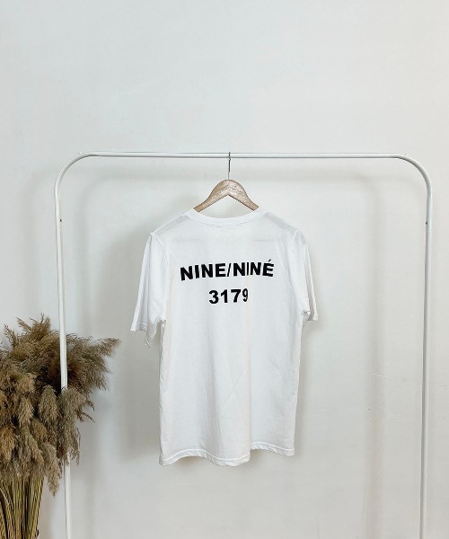 CEMONEMO（セモネモ）の「NINETプリントTシャツ（Tシャツ/カットソー・レディース・ホワイト/グリーン/クリーム・FREE）」の10枚目の写真
