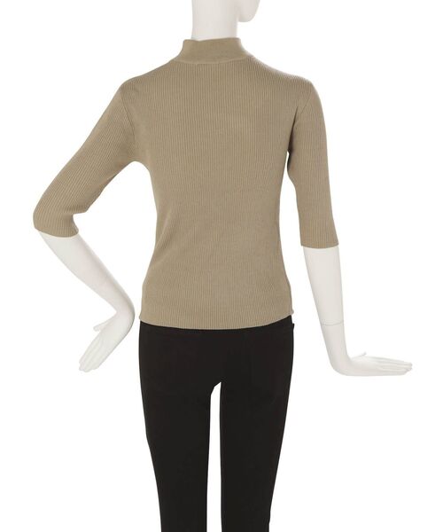 MURUA（ムルーア）の「フロントツイストハーフニット（ニット/セーター・レディース・ブラック/ベージュ/ブラウン/アイボリー・FREE）」の19枚目の写真