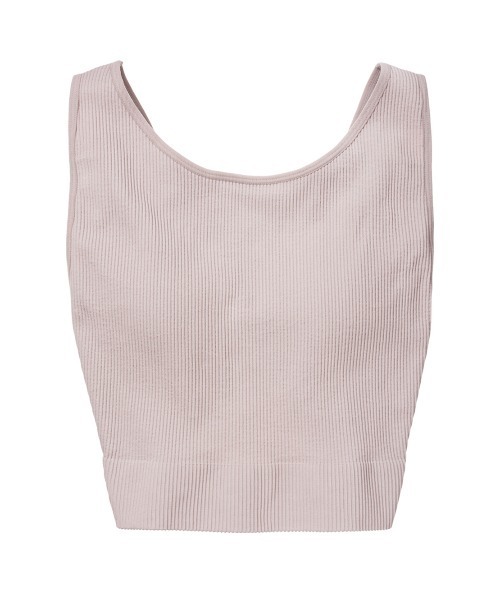 PEACH JOHN（ピーチジョン）の「【ゆる系トップスのインに、背中見せできるパッド入りブラトップ】ＰＪ　ＣＯＬＯＲＳサイドオープンブラトップ（タンクトップ・レディース・ピンク/ネイビー/ブラック・LARGE/MEDIUM/SMALL）」の10枚目の写真