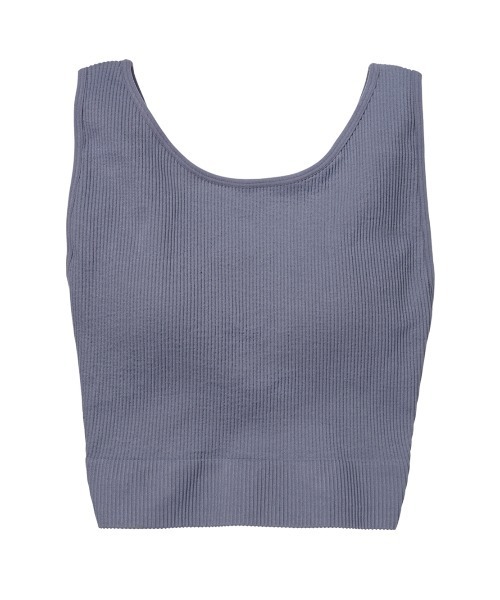 PEACH JOHN（ピーチジョン）の「【ゆる系トップスのインに、背中見せできるパッド入りブラトップ】ＰＪ　ＣＯＬＯＲＳサイドオープンブラトップ（タンクトップ・レディース・ピンク/ネイビー/ブラック・LARGE/MEDIUM/SMALL）」の19枚目の写真