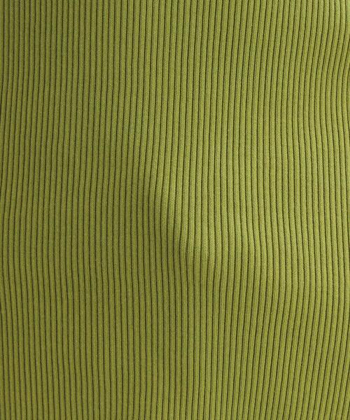 green label relaxing(グリーンレーベルリラクシング)の「<MY FAVORITE PROJECT> SC アメリカンスリーブ カットソー / アメスリ ボーダー(Tシャツ/カットソー・レディース・ブラック/その他1/ケリー/オフホワイト・FREE)」の8枚目の写真