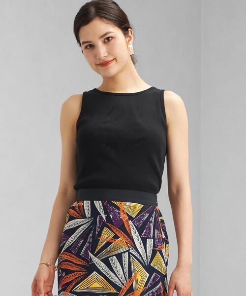 green label relaxing(グリーンレーベルリラクシング)の「<MY FAVORITE PROJECT> SC アメリカンスリーブ カットソー / アメスリ ボーダー(Tシャツ/カットソー・レディース・ブラック/その他1/ケリー/オフホワイト・FREE)」の5枚目の写真