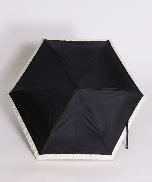 Cepica(セピカ)の「【pink trick / ピンクトリック】グログラン完全遮光3段折りたたみ傘(晴雨兼用)(折りたたみ傘・レディース・ブラック/ネイビー/グレイッシュベージュ/グリーン・FREE)」の14枚目の写真