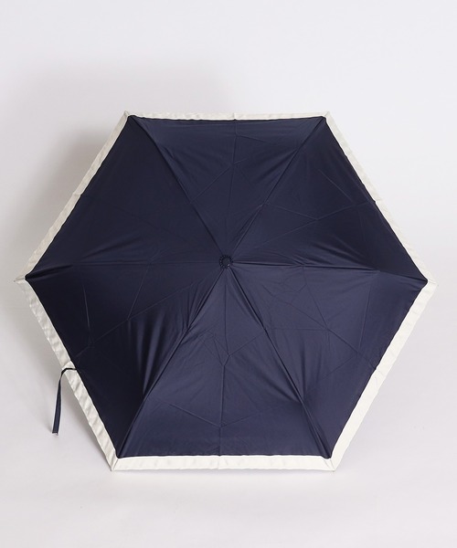 Cepica(セピカ)の「【pink trick / ピンクトリック】グログラン完全遮光3段折りたたみ傘(晴雨兼用)(折りたたみ傘・レディース・ブラック/ネイビー/グレイッシュベージュ/グリーン・FREE)」の12枚目の写真