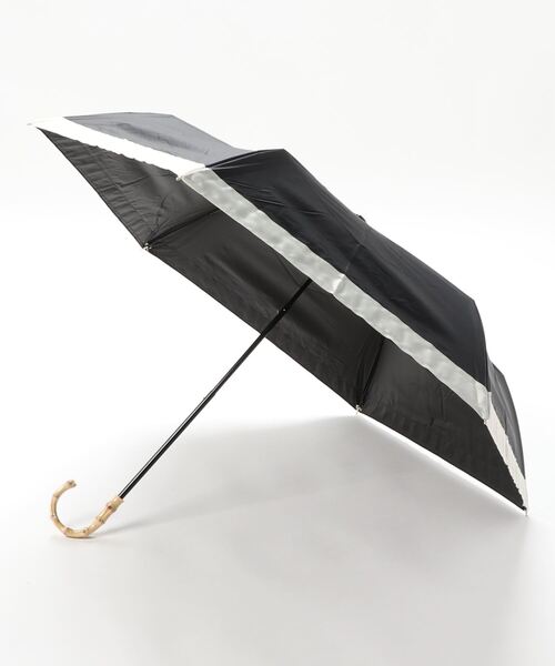 Cepica(セピカ)の「【pink trick / ピンクトリック】グログラン完全遮光3段折りたたみ傘(晴雨兼用)(折りたたみ傘・レディース・ブラック/ネイビー/グレイッシュベージュ/グリーン・FREE)」の17枚目の写真